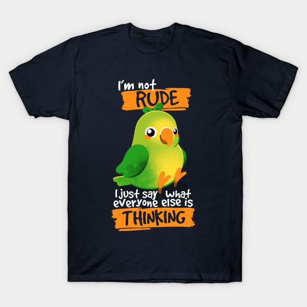 Rude parrot T-Shirt by NemiMakeit